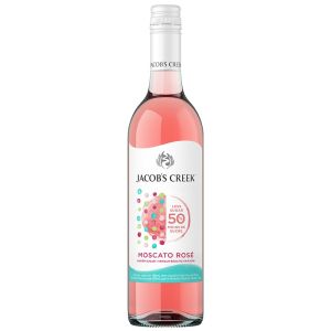 Jacobs Creek Moscato Rose Lower Sugar